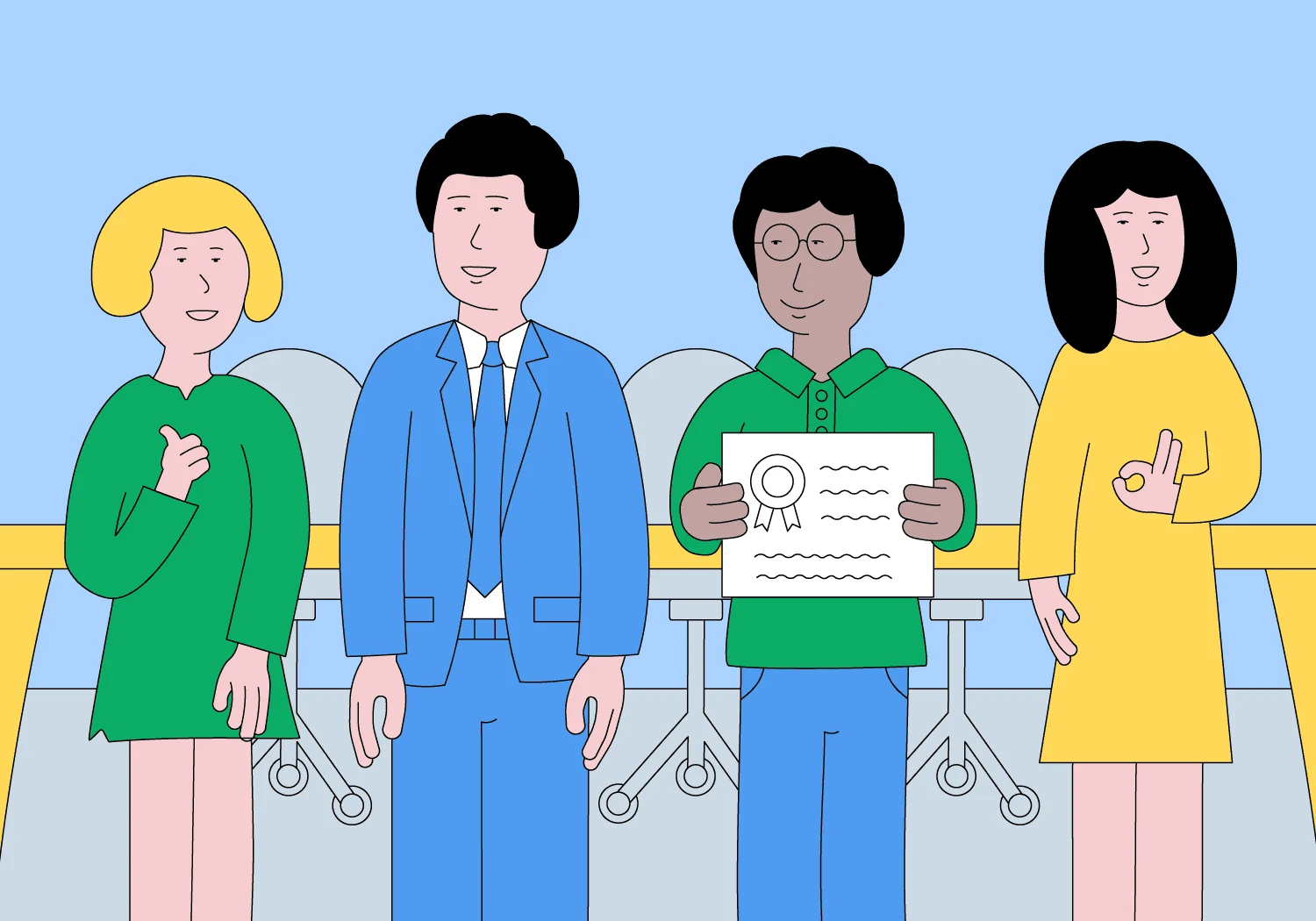 Des clients et partenaires satisfaits